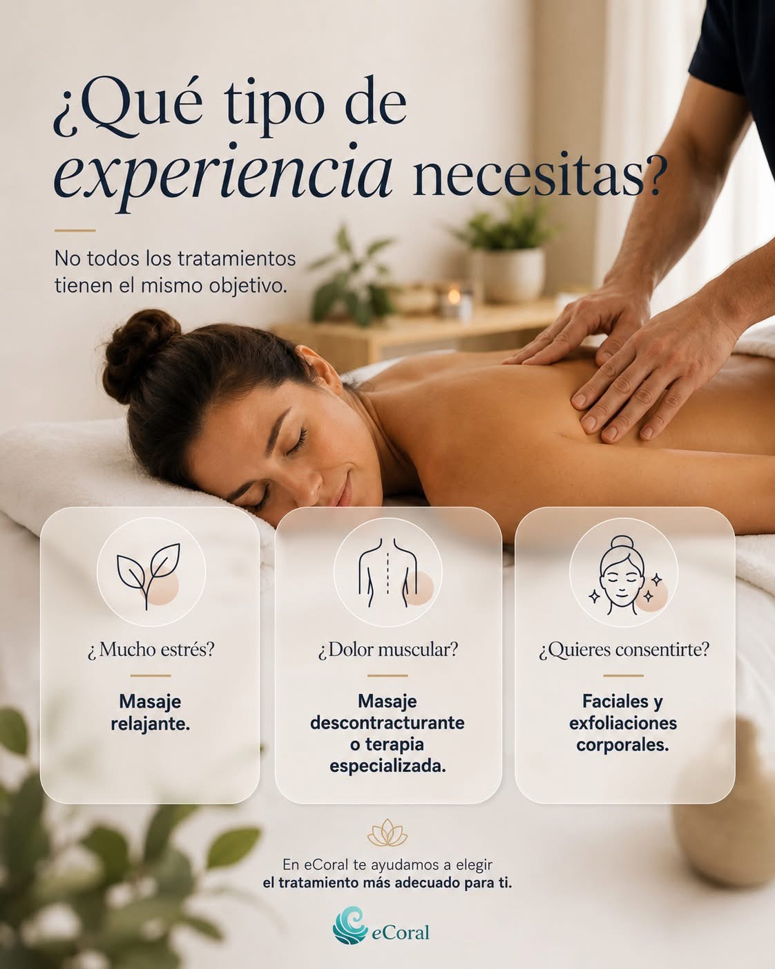 Opciones de tratamiento eCoral