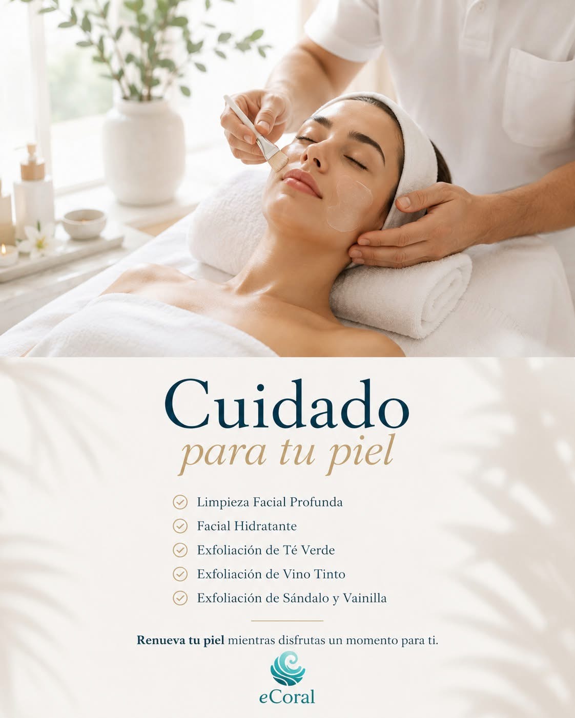Cuidado facial eCoral